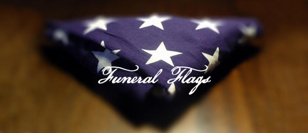 How to fold the burial flag?