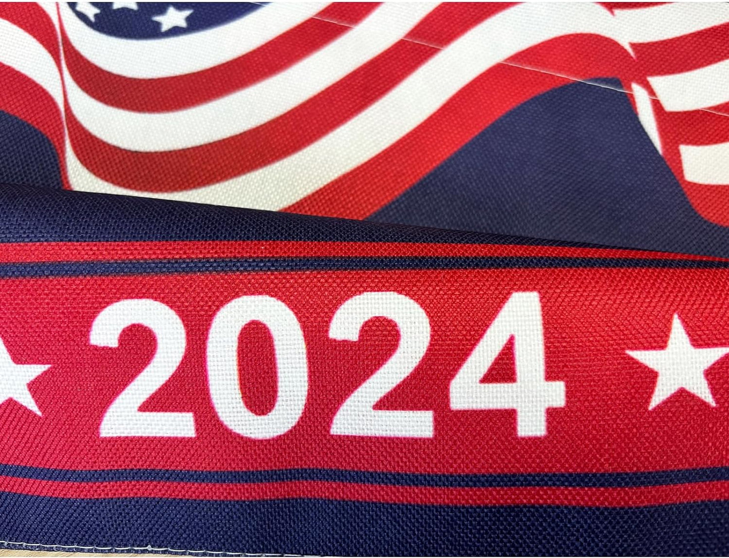 Trump 2024 Flag Garden Flags 28x40 House Flag Trump 2024 Take America Back Donald Trump President American Patriotic for Yard 28 x 40 Inches