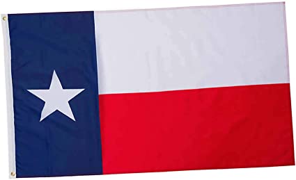 Durable Texas State Flag 3x5 Outdoor with Pole Sleeve - Heavy Duty Polyester Texas Flags Banner for Indoors