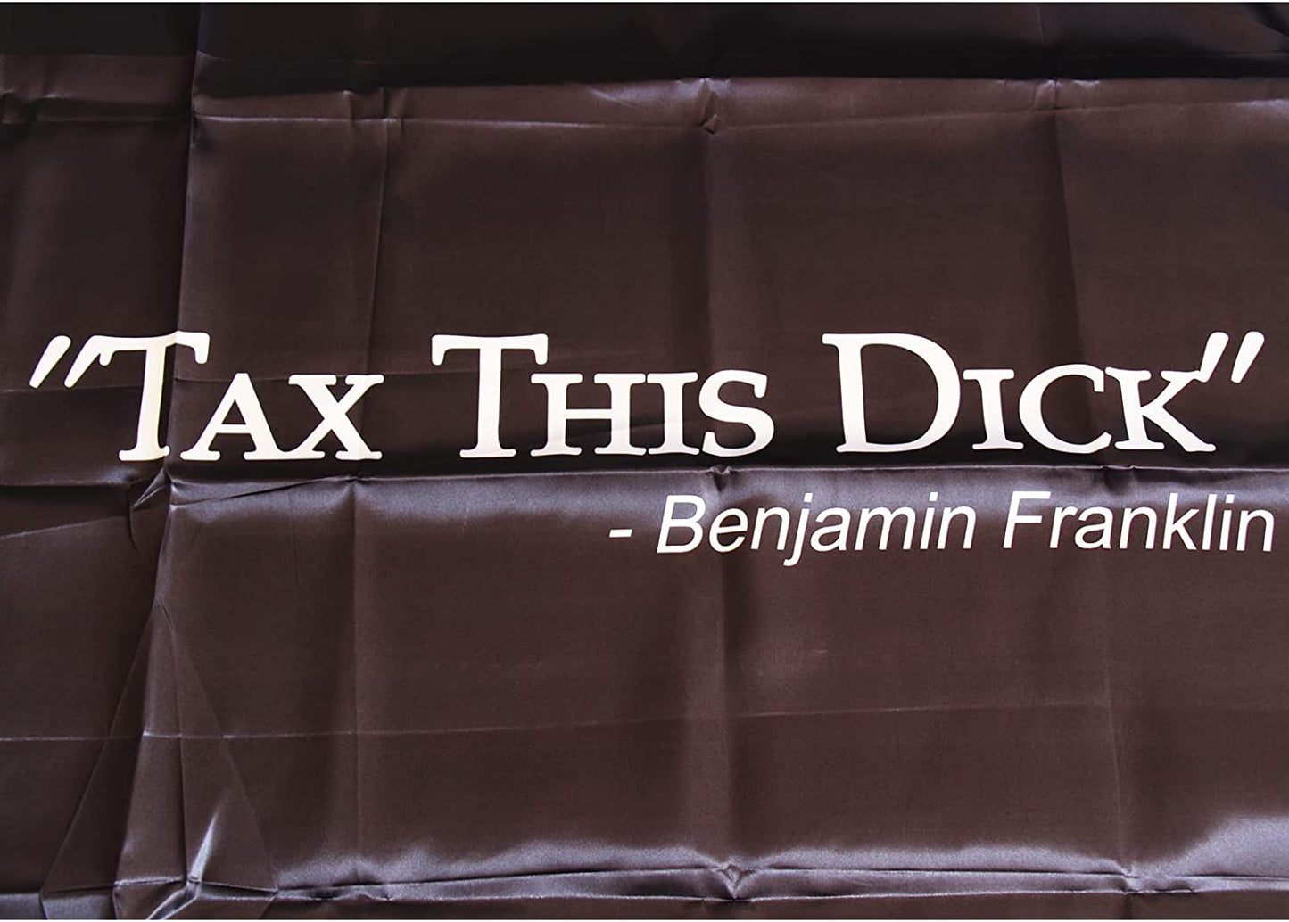 SYII Tax This Dick Benjamin Franklin Flag 3x5 FT, Funny College Dorm Flags with 4 Brass Grommets Outdoor&Indoor Decor Banner