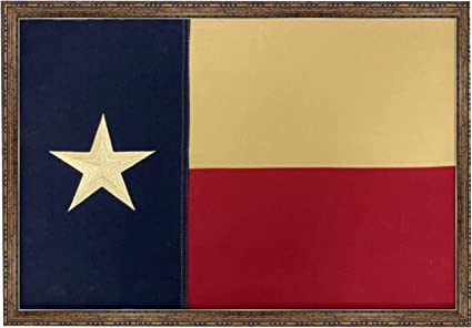 Texas Flag Cotton 3x5 Outdoor TX State Flags Heavy Duty Made in USA Embroidered Stars Vintage Banner