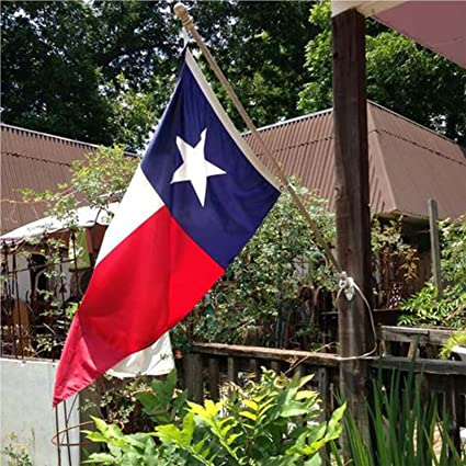 Texas Flags 3x5 ft Outdoor, Texas State Flag Made in USA for Outdoor Heavy Duty, Polyester State of Texas Flags TX Banner with Brass Grommets for House