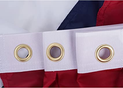 ANLEY 3 ft. x 6 ft. USA Pleated Half Fan Flag Bunting Patriotic Stars and  Stripes Banner with Canvas Header Brass Grommets A.FLAG.FAN.US.3x6FT - The  Home Depot