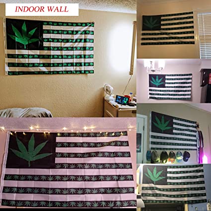 Marijuana USA Rainbow Ultra Breeze Flag – FlagsMart