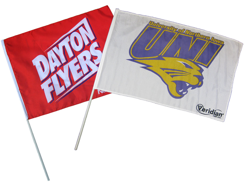 Custom Handheld Stick Flags (Set of 12)